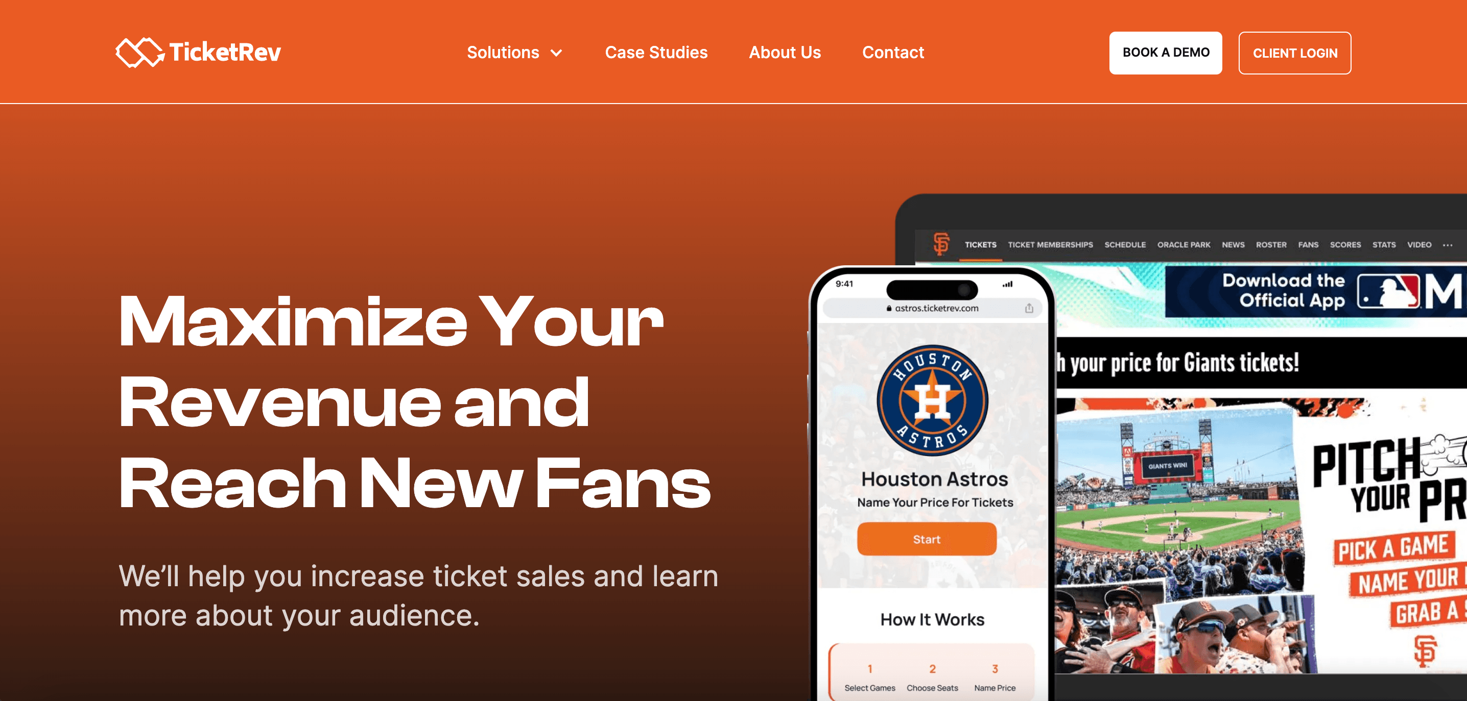 TicketRev screenshot